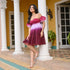 Vibrant Hues Short Dress